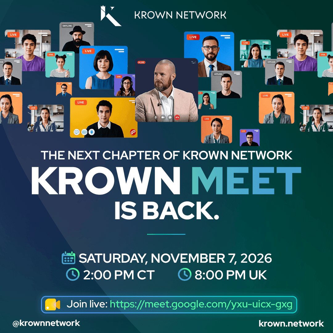 Join Us for the Next KrownMEET