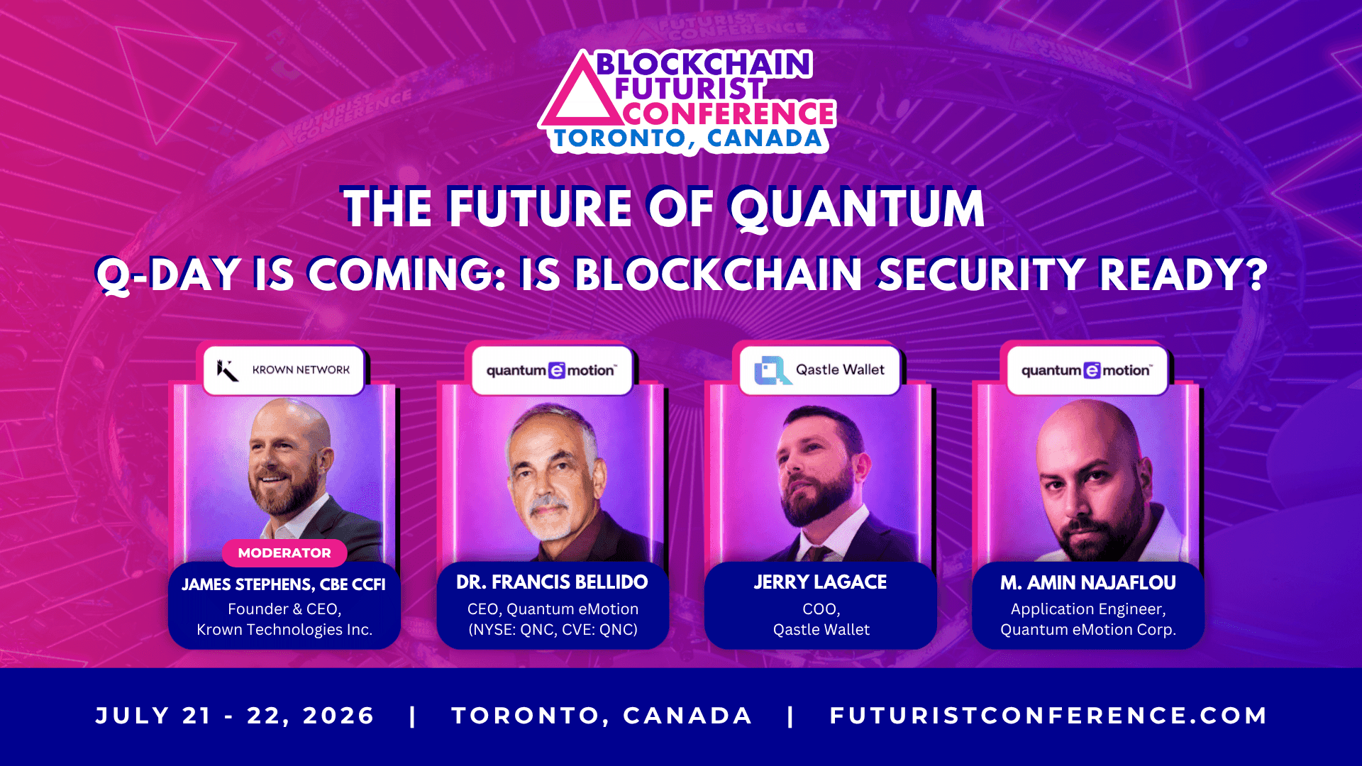 Q-Day, Web3 Security and What to Watch at Blockchain Futurist Toronto 2026